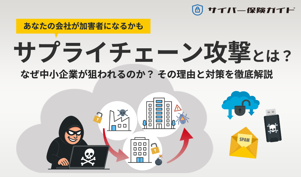 サプライチェーン攻撃とは?中小企業が狙われる理由・実例・対策まで徹底解説